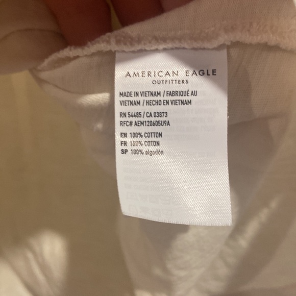 American Eagle Outfitters oversized Women's Cream “save the bees” t-shirt medium - Picture 6 of 10